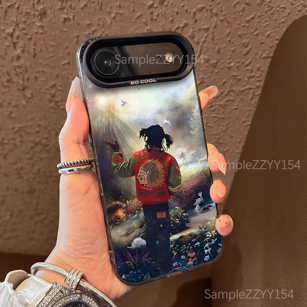 Chief Keef G-GLO G-GANG Phone Case For iPhone 17,16,15,14,13,12,X,8,Pro,Max,Plus,E,SE4,Air,Mini Black IMD Matte