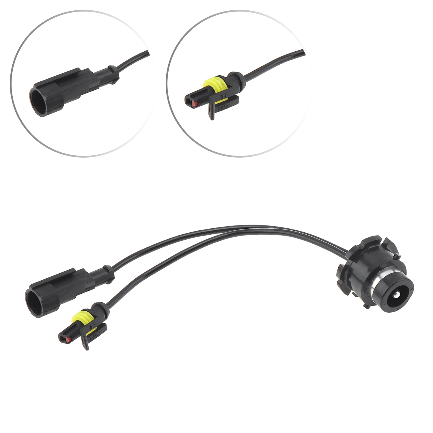 

D2S / D4S Xenon Light Ballast to Aftermarket Xenon Bulb Conversion Retrofit Wiring Harness Adapter