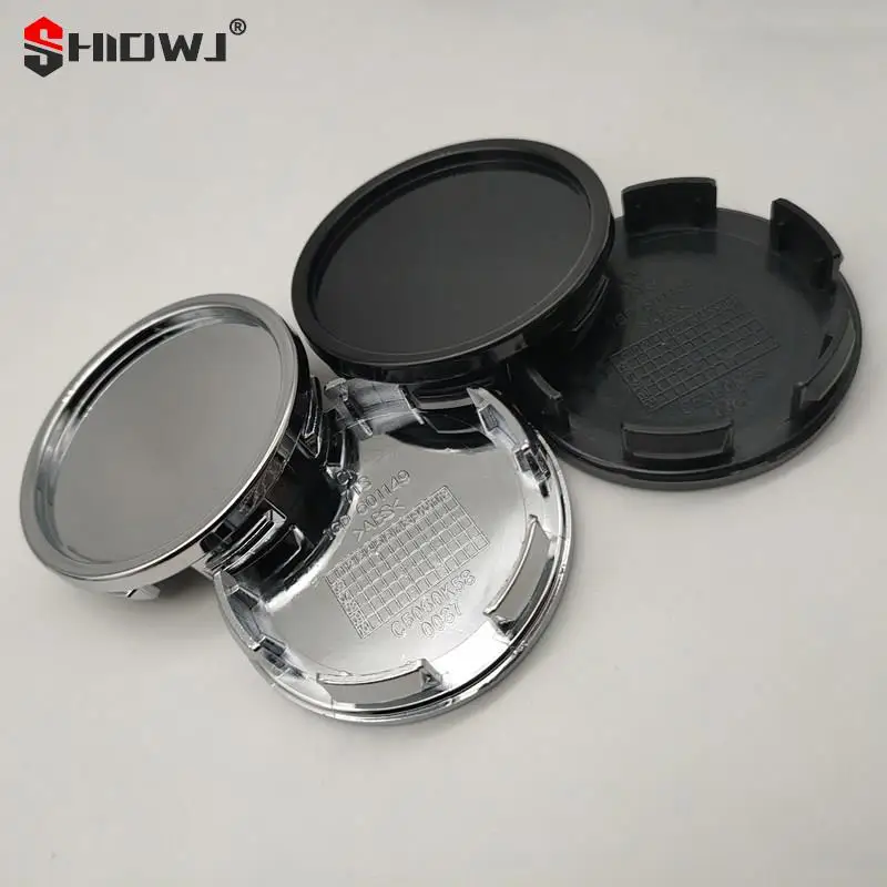 4 Pcs/lot 58MM ABS Blank Wheel Center Cap Hub Cover Car Wheel Tire Rims Center Hub Caps Car Styling Decoration Accessories