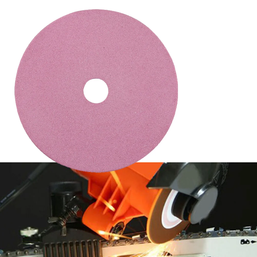 Premium Quality Grinding Wheel Disc Pad Replacement for Chainsaw Sharpeners 145mm Diameter and 3/8 Chain Compatibility