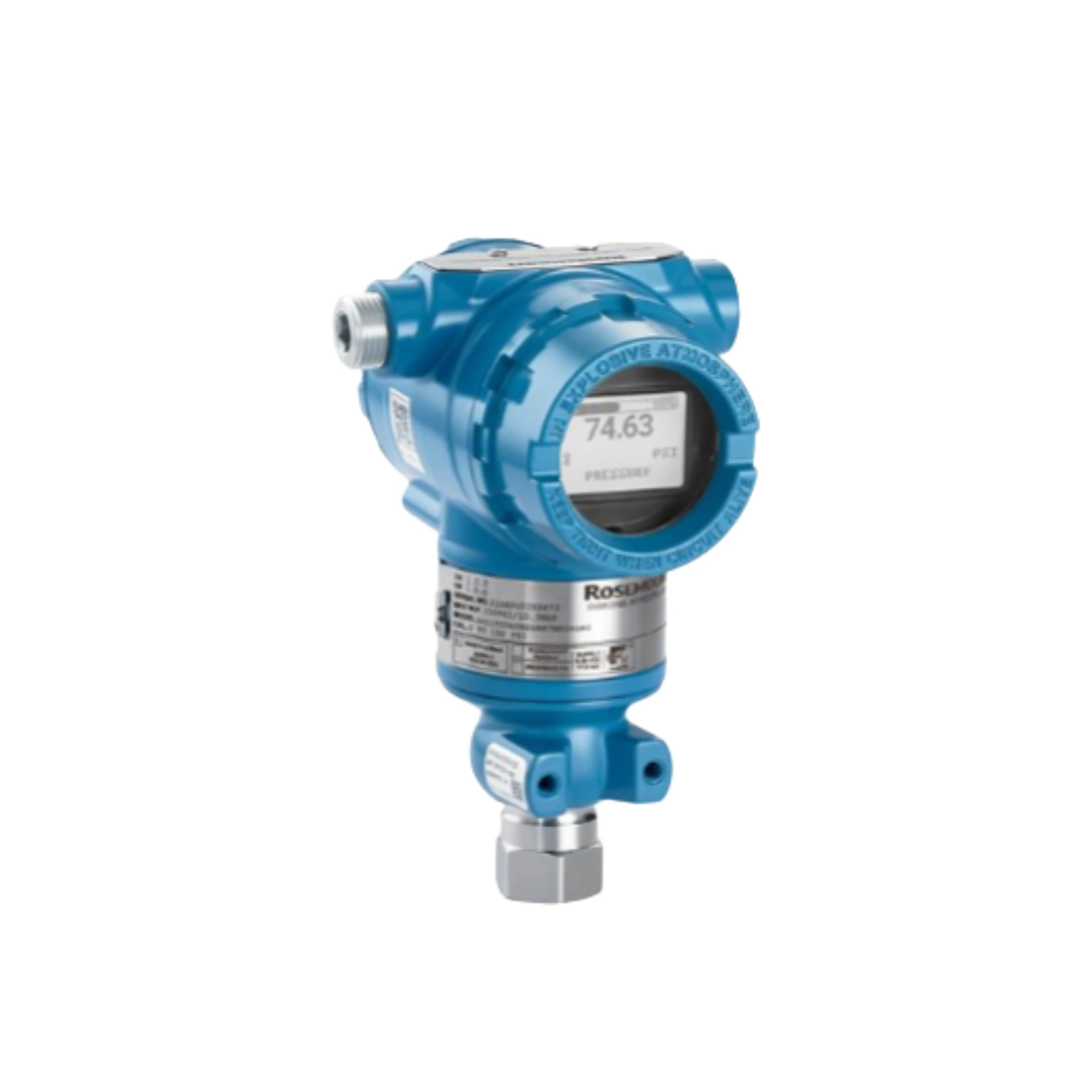 

Original Rosemount 3051P Insertion Style Pressure Transmitter For Oil/Gas/Chemical 3051P Sanitary Flange Pressure Transducer