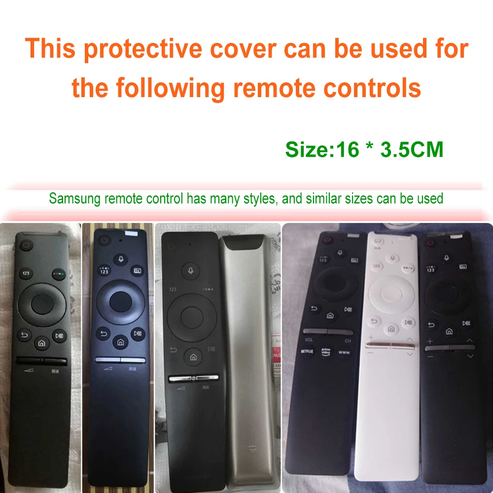 Casing Pelindung Remote Control Sampul Remote Control Cocok untuk Samsung Smart TV BN59-01312A 01259B BN59 01241A 01242A Q70 Q60 Q80