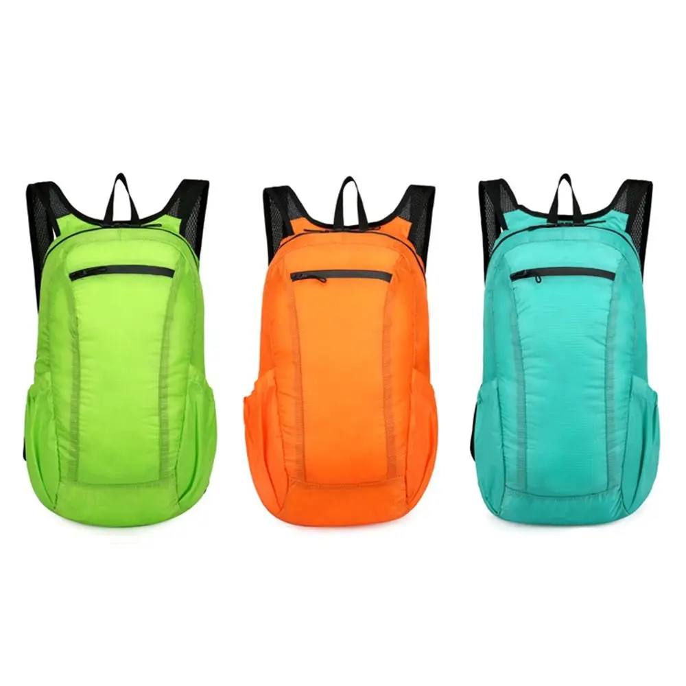

Спортивный рюкзак на молнии, большой вместительный полиэстеровый рюкзак для кемпинга, сверхлегкий водонепроницаемый складной дорожный рюкзак для альпинизма