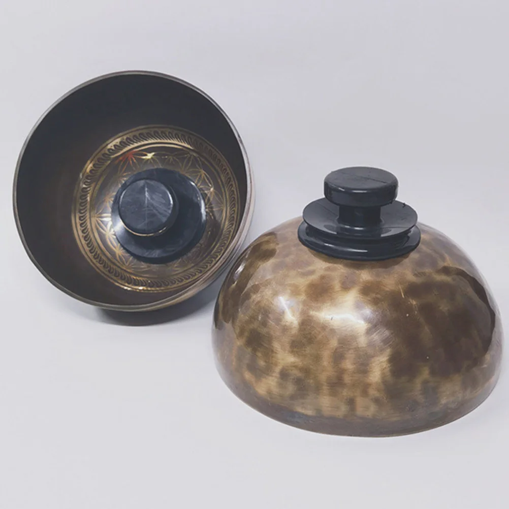 

3 pcs Buddha Sound Bowl Suction Cups Rubber 60mm Strong Suction Meditation Singing Bowl Parts Handle Lightweight Portable