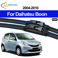 KCIMO 2PCS New Wiper Blades for Daihatsu Boon M300/AC10 2004-2010 Toyota Passo Daihatsu Sirion (international, 2004-2015) Subaru