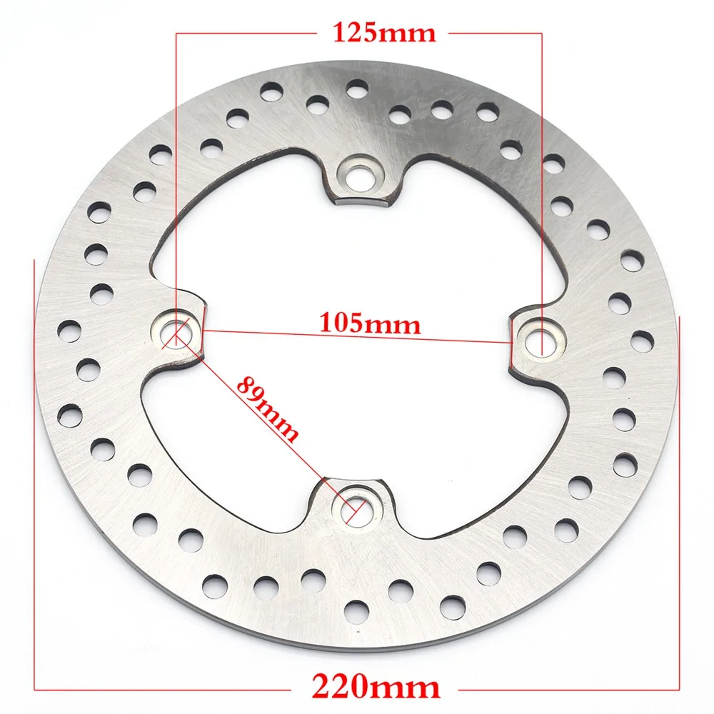 Rear Brake Disc Rotor For Triumph Speed Four TT 600 Daytona 650 675 Street Triple 675 Daytona T595 955i Speed Triple T509 1050