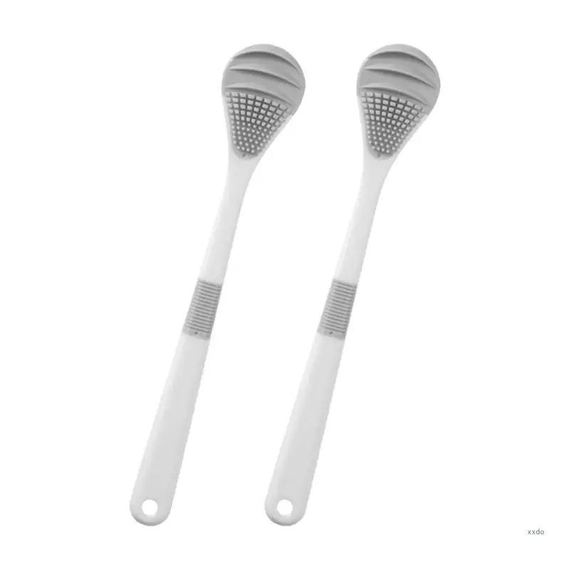 2Pcs Portable Tongue Cleaning Tool Designed For Fashion Individuals Travel Friendly Safe Tongue Brush Cleaner Safe Use