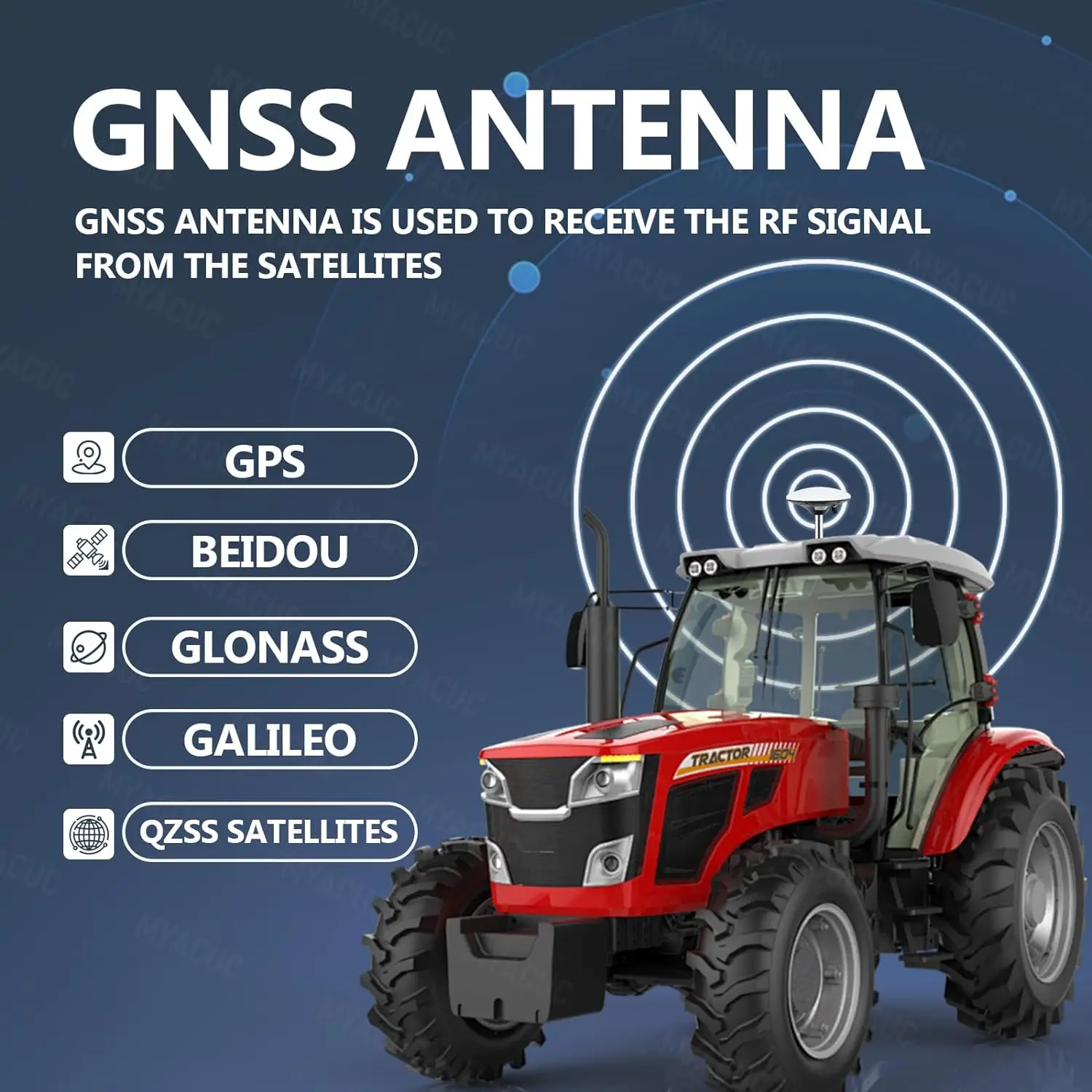 9 Inch Touch Screen Agriculture Tractor GPS Navigator Harvester GNSS Navigator for Seeding and Sowing Farmland Activities