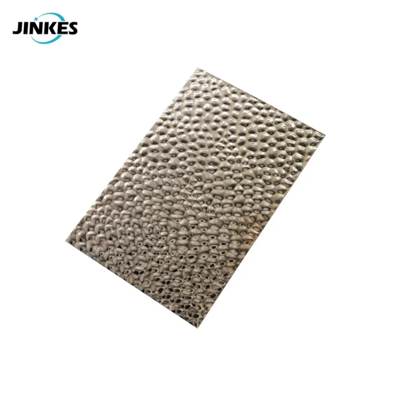 Custom. stainless steel honeycomb embossed sheet mirror stainless steel stamped sheet