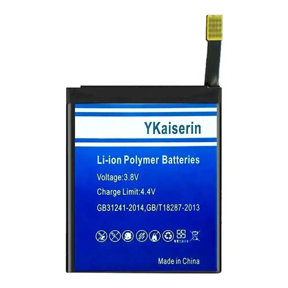 

Long Lasting Watch Battery For Huami Amazfit Pace A1602 A1612 420Mah PL372427V With Wires