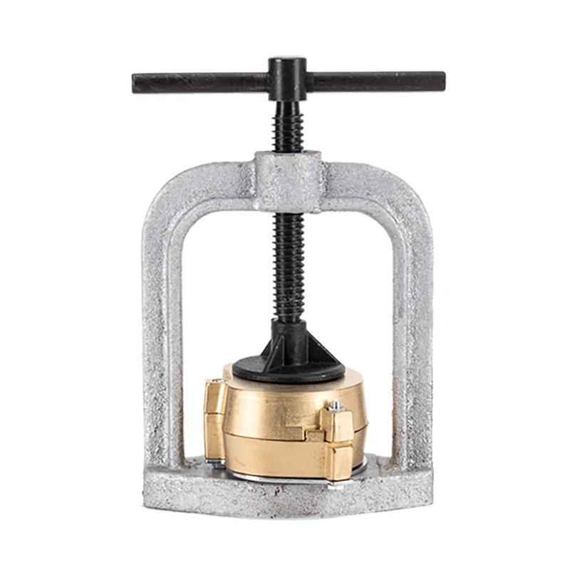 Draagbare handmatige druk dubbellaags gietijzeren metaal voor laboratorium