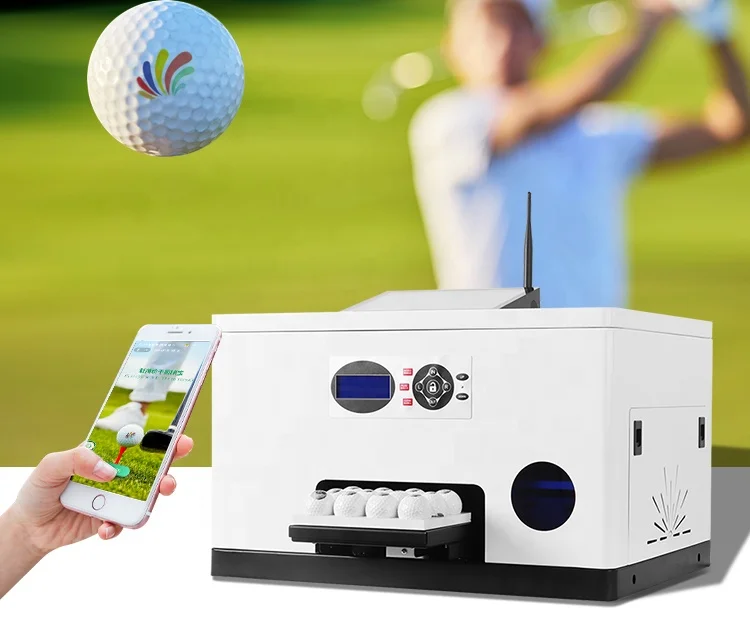 Wireless Golf Ball Printer 2023 New Printing Technology Mobile APP Custom 12Pcs Golf Balls in 3Minutes