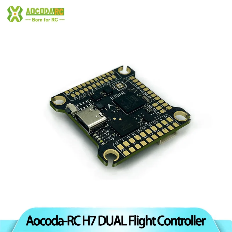 

Aocoda-RC H743 Flight Controller H7DUAL FC BMI270X2 For FPV Aircraft Racing Drone