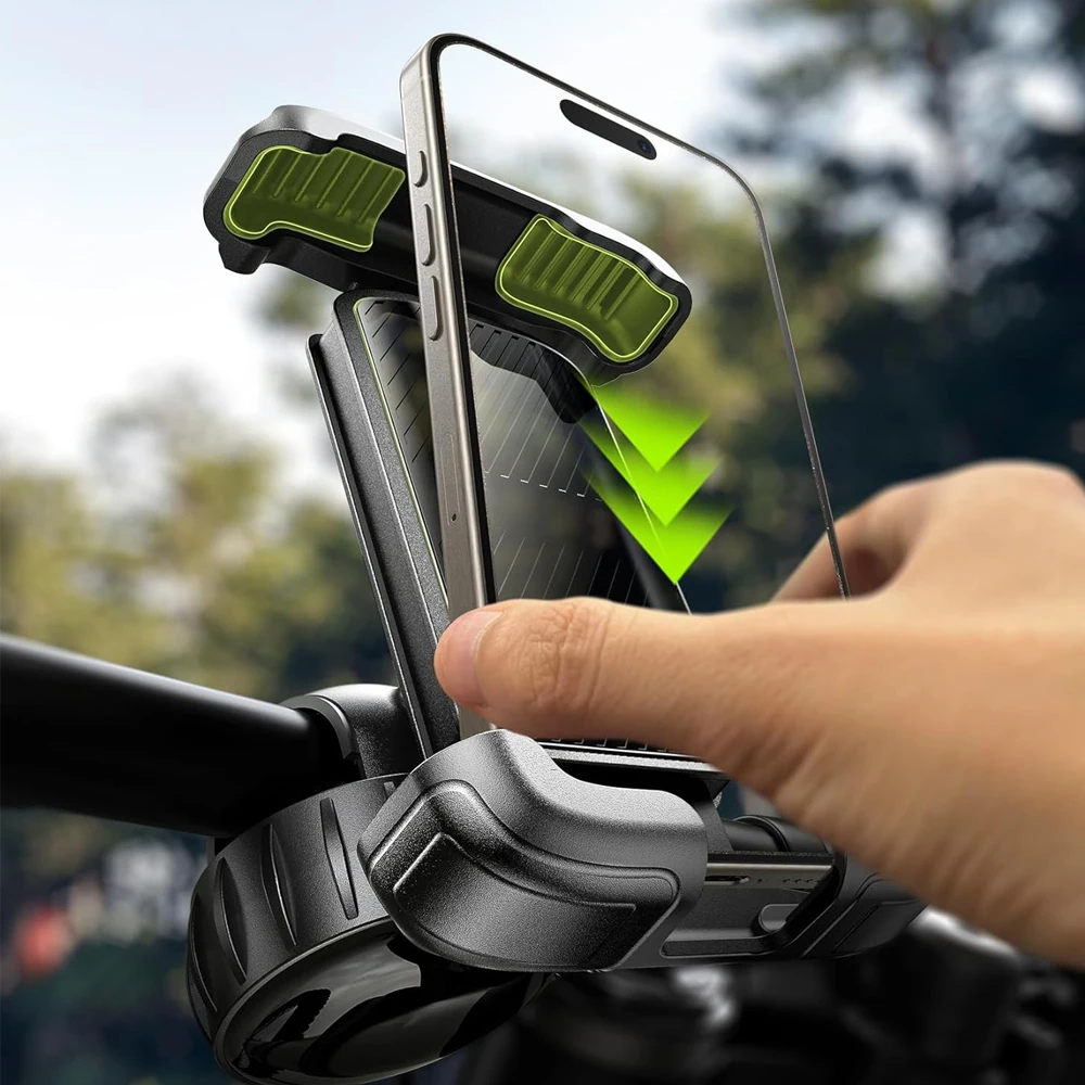 AliExpress NONE Super Easy Install Bike Phone Holder, Ultra Stable Motorcycle & Bicycle Handlebar Mount for Adults Kids, Fits iPhone Samsung
