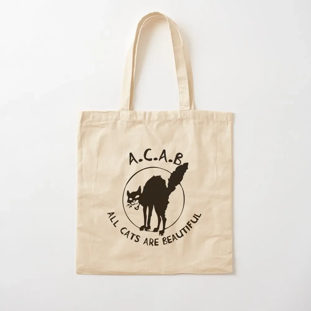 All Cats Are Beautiful - ACAB - Sabo-Tabby Tote Bag Shopper handbag bag luxury women Women's bags Custom bag