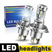 1/2PCS CANbus H4 LED Headlight High Beam Low Beam Bulbs 12000lm White Plug and Play Super Bright 12V Car Accessories