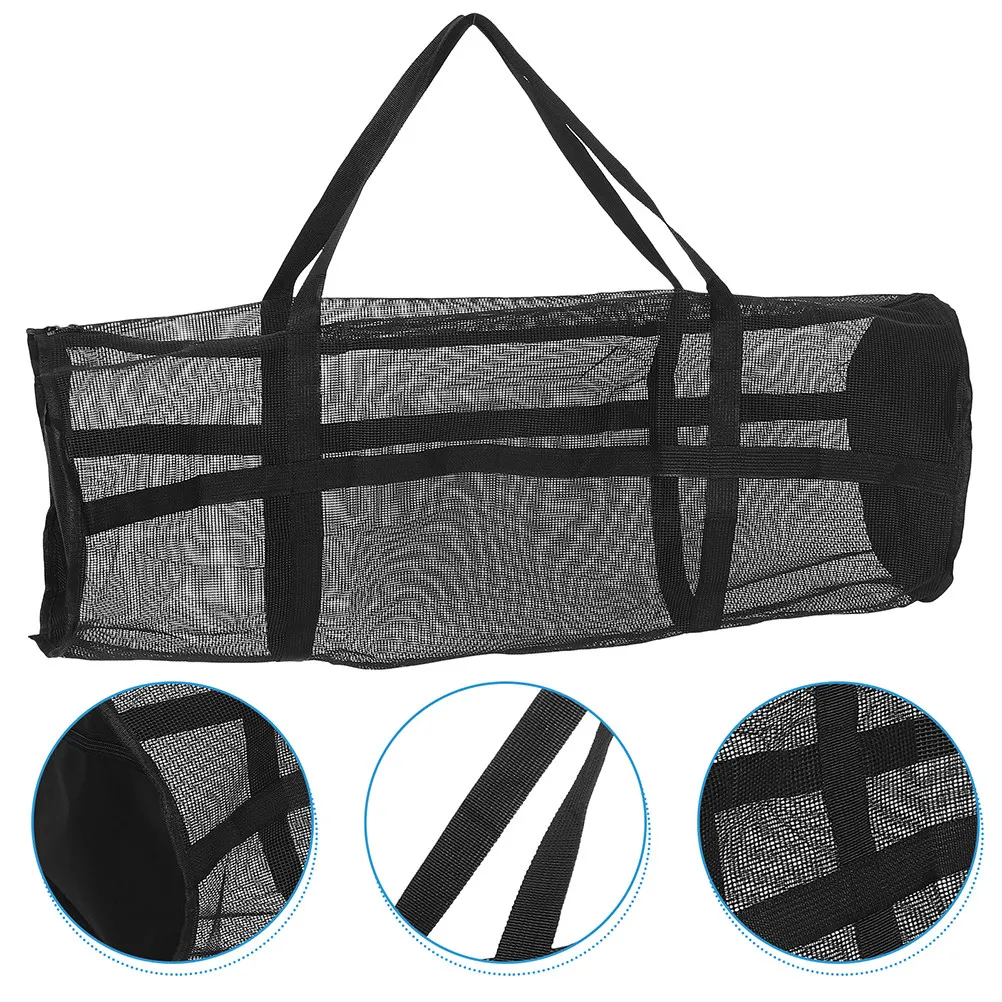 

Spacious Mesh Sports Backpack for Basketball Soccer Swim Gear Heavy Duty Outdoor Fitness Training Equipment Storage Bag
