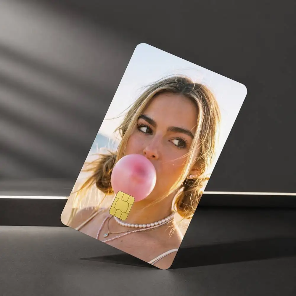 Singer A-Addison Rae Diet Pepsi Sticker Film Tape Skin for Credit Card Debit Card Waterproof Stickers