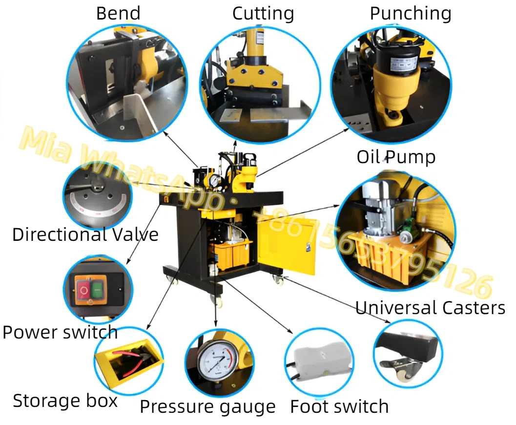 Máquina Hidráulica Profesional - Hydraulic Busbar Punch Machine reseña y precio