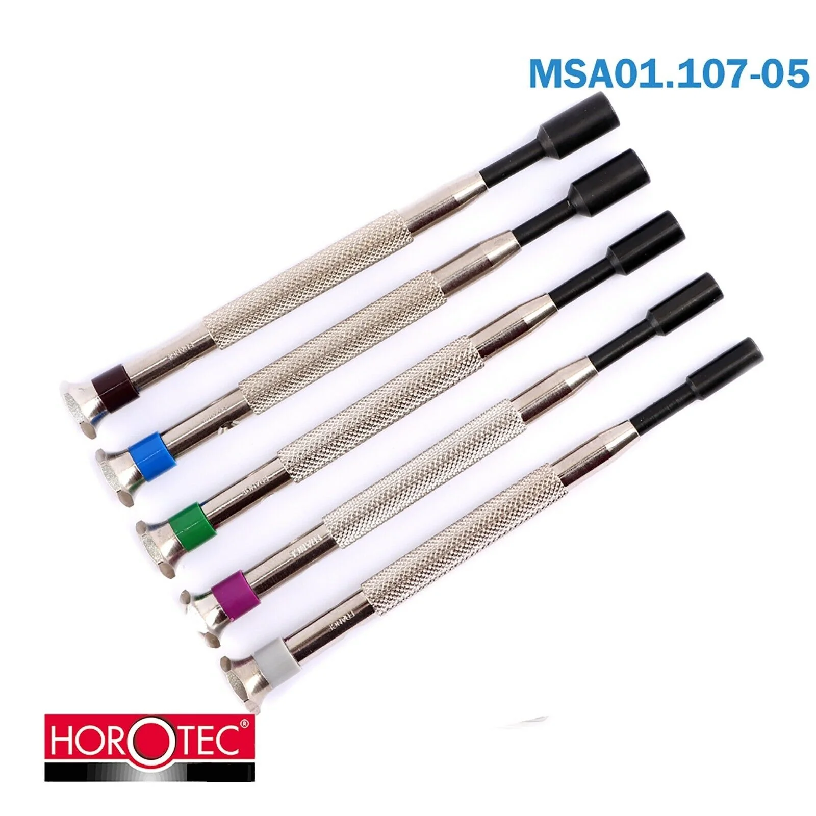 Horote MSA01.107-05 Assortment of 5 Special Screwdrivers with Fixed Female Key