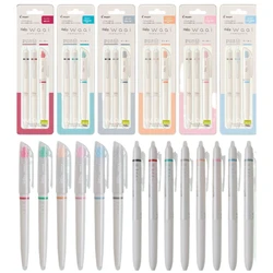 1pcs Pilot Waai Frixion Limited Erasable  Gel Pen Highlighter Replacement Refill Japanese Stationery Kawaii School Supplies