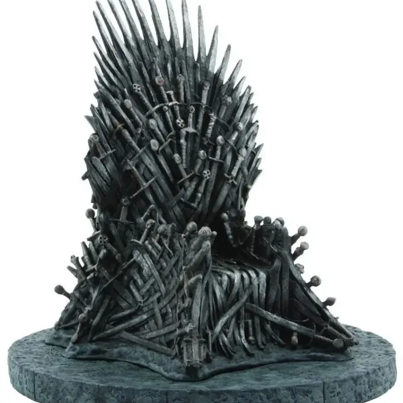 The Iron Throne Figure Toys Game Of Power Iron Throne Handmade Model Ice And Fire Song Decoration Phone Stand Gifts Toys