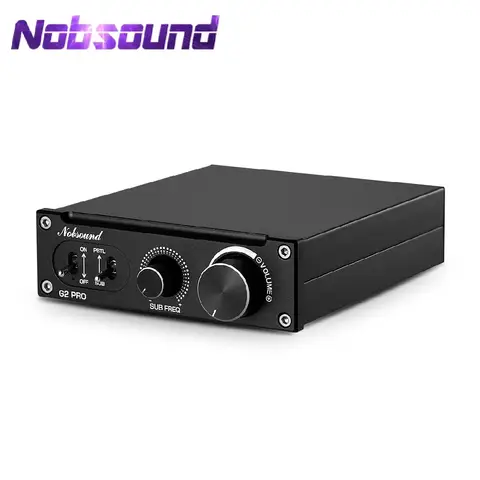 Nobsound Hi-Fi G2 Pro Subwoofer / Vollfrequenz-Monokanal-Digital-Leistungsverstärker 300 W für Heimkino-Lautsprecher