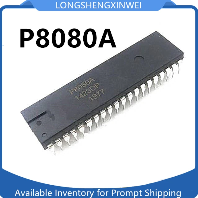 1PCS P8080A New Original 8-bit Microprocessor Direct Insert DIP-40