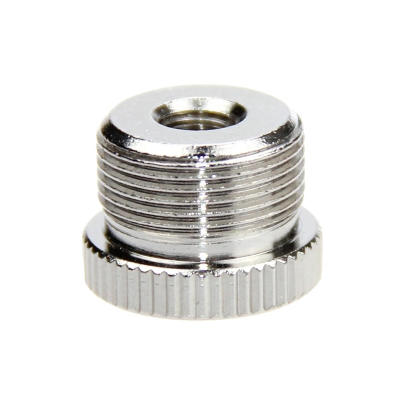 Microphone Stand Adapter 5/8inch Male to 3/8inch Female Thread Converter Shock Mount Screw For Mic Stand Arm 77JC