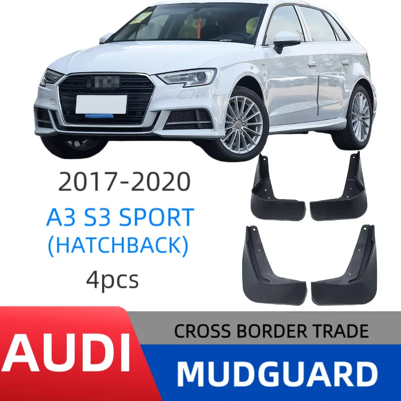 

Suitable for 17-20 Audi A3 hatchback sports version Audi A3 S3 Hatchback fender car accessories without drilling installation