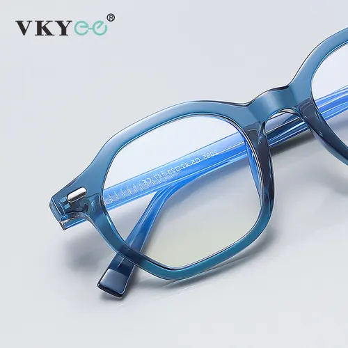 Imagen 2 del producto VICKY Retro Unisex Anti luz azul bloqueo gafas de lectura mujeres gafas antirreflectantes gafas graduadas hombres PFD2095