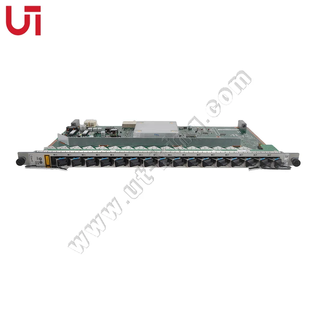 H805 GPFD GPON Board with 16pcs class B+/C+/C++ SFP modules for HUAWEI MA5683T / MA5680T / MA5608T/MA5603T OLT