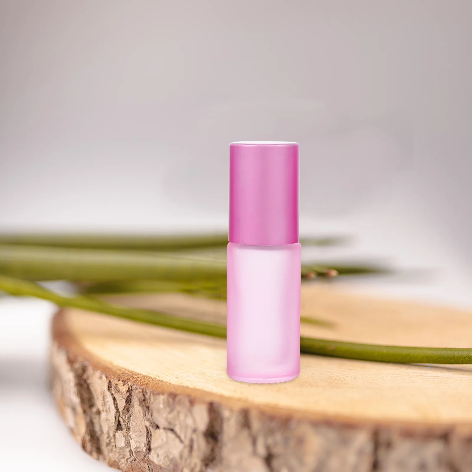 

6Pcs Frosted Roller Bottles Portable Essential Oil Sub Containers Multipurpose Glass Bottles for Perfume Massage Oil Refill