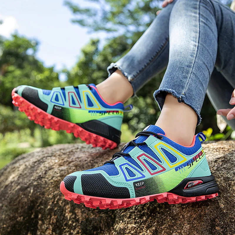 Women's Hiking Shoes Waterproof Outdoor Sports Shoes Women's Walking Travel Sports Shoes Bicycle Sports Shoes Running Shoes image 5