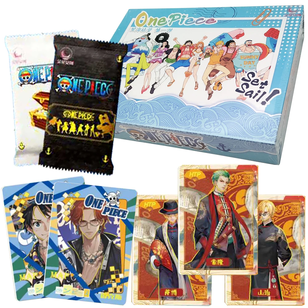 

Коллекционные редкие карточки One Piece: для мальчиков и девочек, любящих острые приключения, аниме-тематика, изысканные сувениры, игрушки, рождественские подарки для всей семьи
