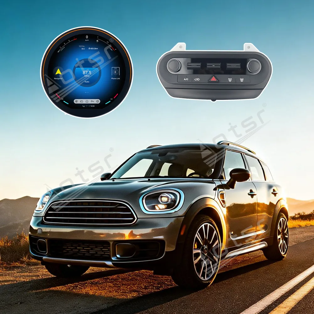 

Автомобильный радиоприемник с HD-экраном 11,8 дюйма для MINI F60 2017-2023, автомобильный мультимедийный видеоплеер, GPS-навигация, Carplay, Android 13, автомобильное радио