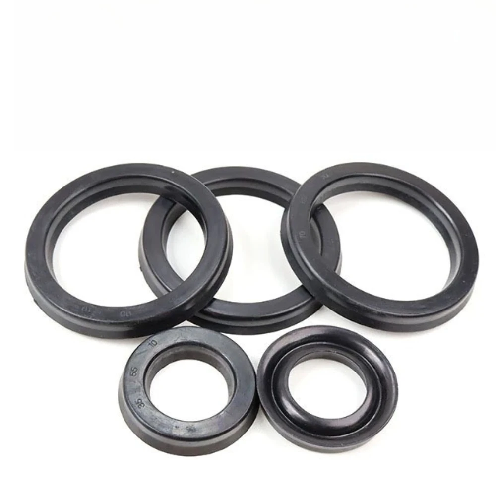 

10pcs Y-type Sealing Ring 38x48/60x10 Oil-resistant Wear-resistant Nitrile Rubber Ring Gaskets for Sealing Rotating Shafts