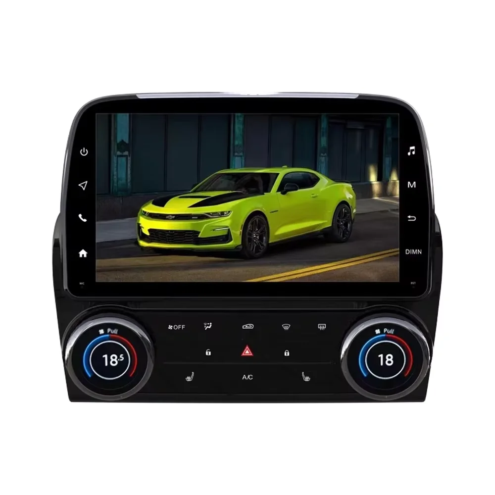 

ZXY 8-дюймовый сенсорный экран Android Автомобильный радиоприемник DVD-плеер для CHEVROLET CAMARO 2010-2016 с кнопкой переменного тока Автомобильный DVD-плеер