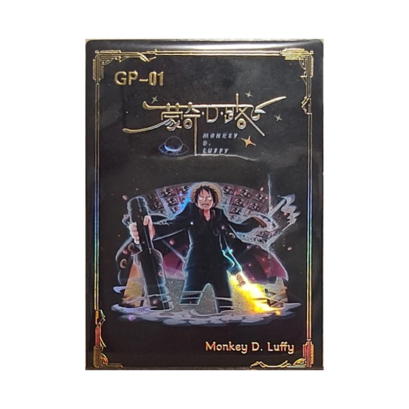 أنيمي قطعة واحدة نادرة KR SKP HJS TS تشيكوسلوفاكيا الأحمر ES PG SSP NFT BGP MR EMB تحصيل بطاقات القرد D لوفي لعب للبنين هدية عيد ميلاد #4