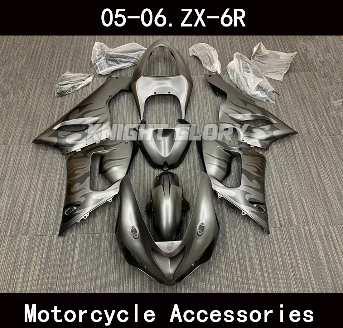

Full set of motorcycle injection molded body coverings. Suitable for ZX6R 636 models from 2005 2006. Body coverings