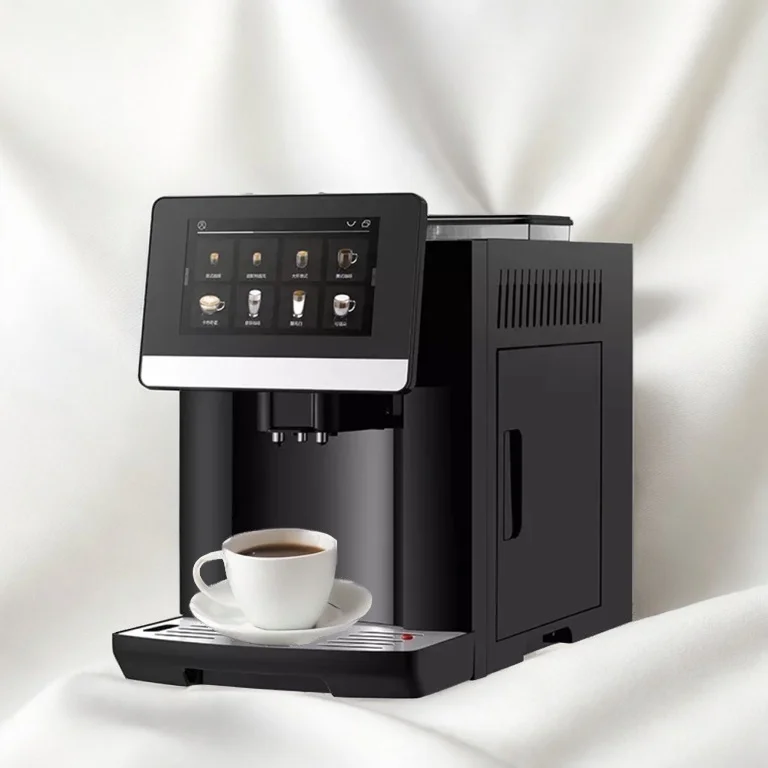 Cafe Commerciale Touch Screen Display Automatic Bean To Cup Coffee Smart Espresso Machine For Shop