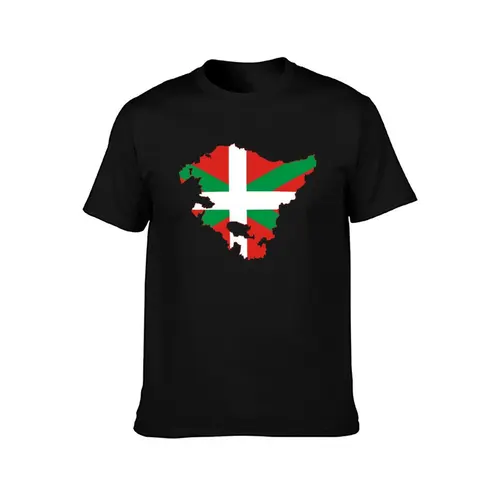 Imagen 2 del producto Camiseta con mapa de la bandera de Euskadi, camiseta para hombre, ropa de secado rápido, nuevos regalos y camisetas, ropa de diseñador para hombre