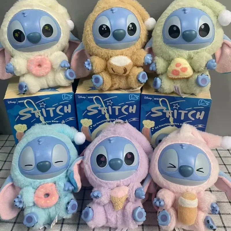 صندوق ستيتش فينيل من القطيفة - سلسلة تناول الطعام النائمة - لعبة لطيفة ورائعة للغاية هدية عيد ميلاد مع دمى معلقة