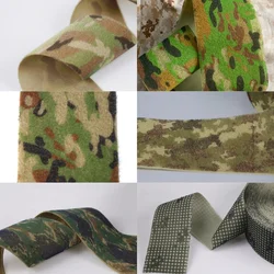 1M 10cm Width Italian Australian Tiger Stripe MCTP DNC A-TACS FG Camouflage Loop Fastener Strap MC MCBK Camo Magic Sticking Tape