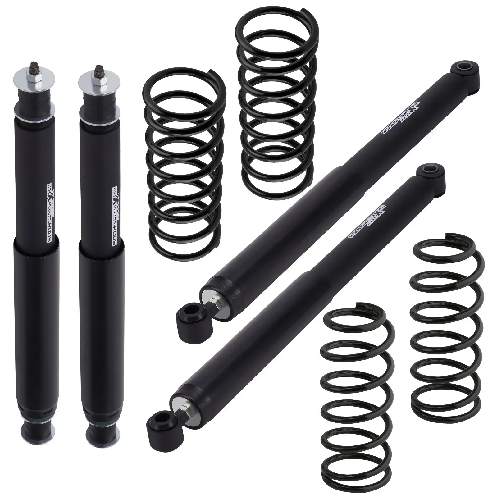 Kit de elevação de 2 polegadas, molas helicoidal + choques para Nissan Patrol GQ Y60 GU Y61 1988-UP