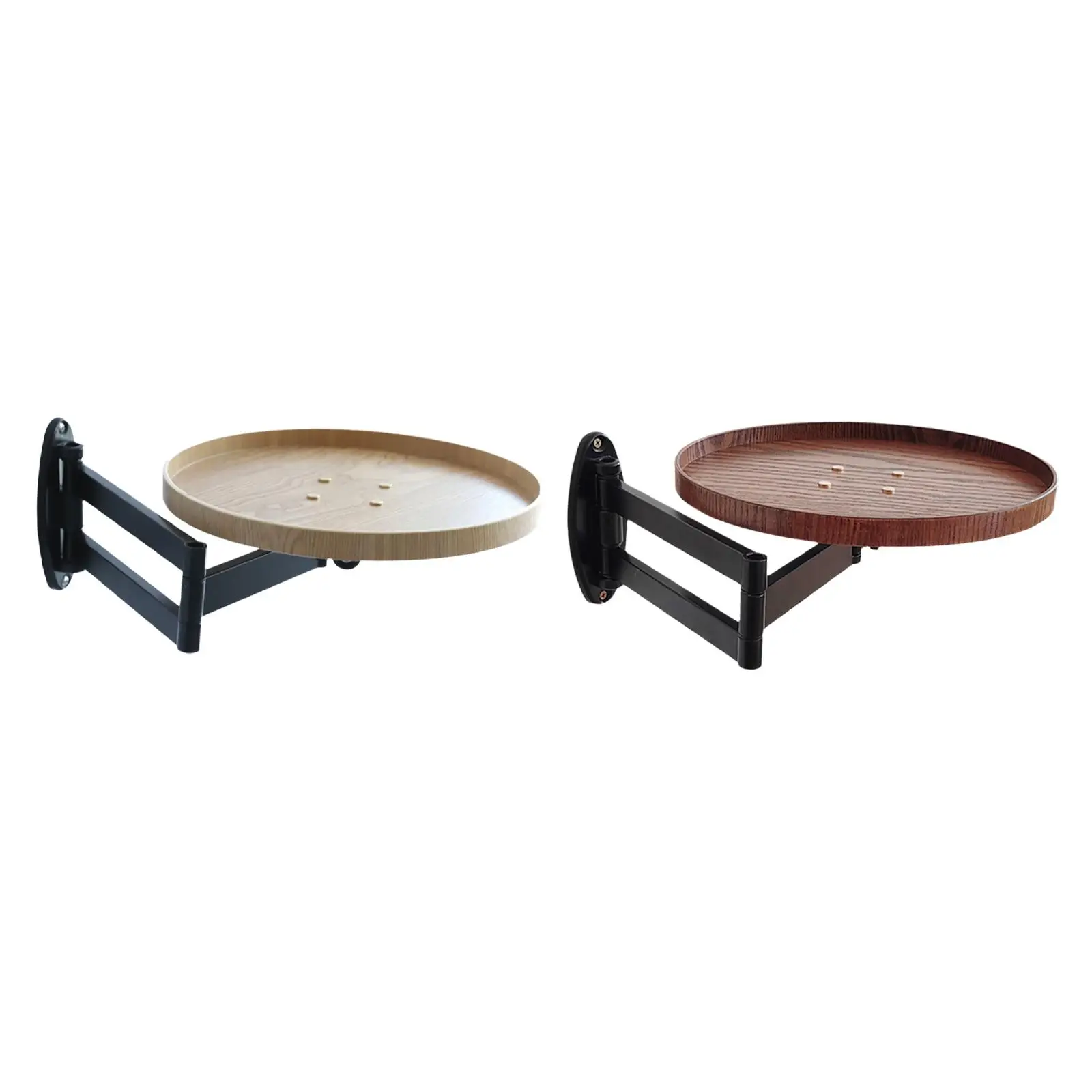 

Wall Mounted Folding Side Table Decor Wall Desk for Leisure Bar Dorm Hallway