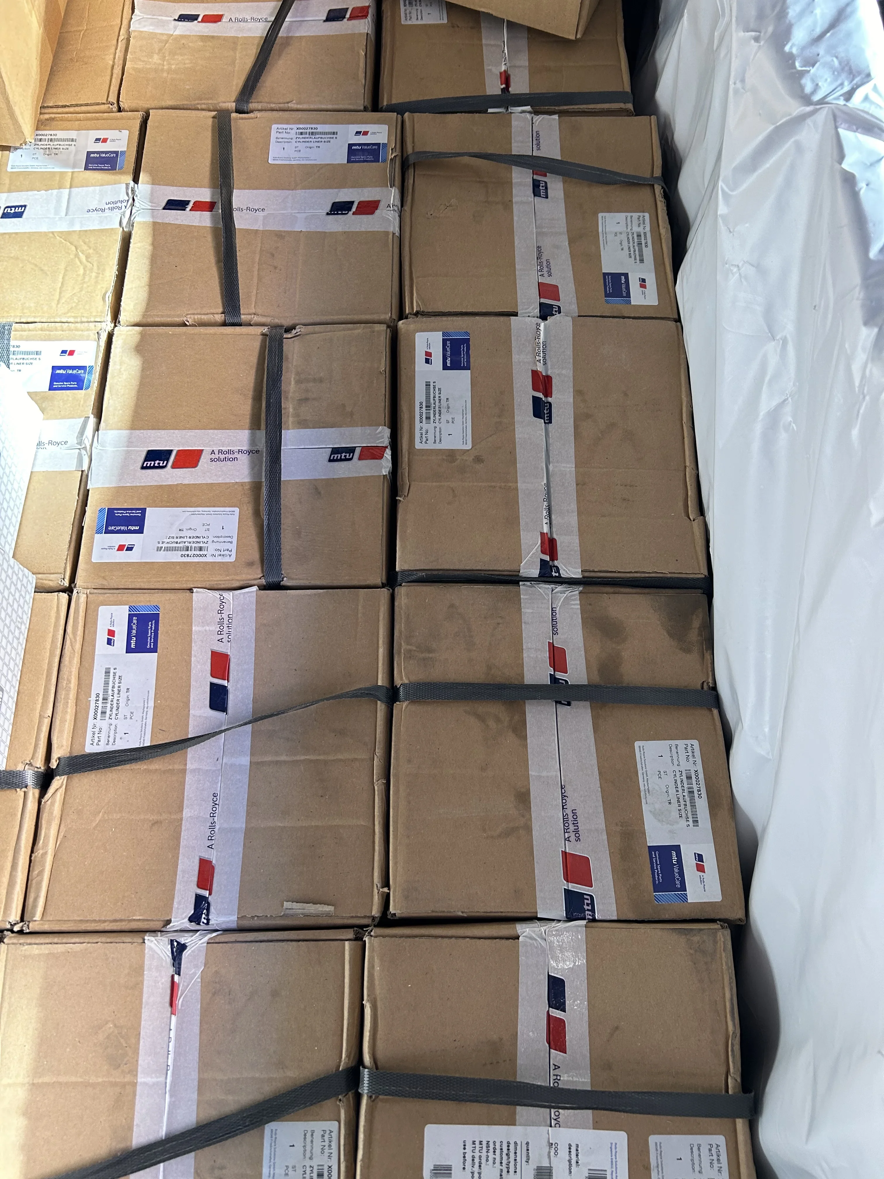 MTU X54703800059 Connecting Rod Bearing Essential Engine Parts for Construction Machinery - view 4