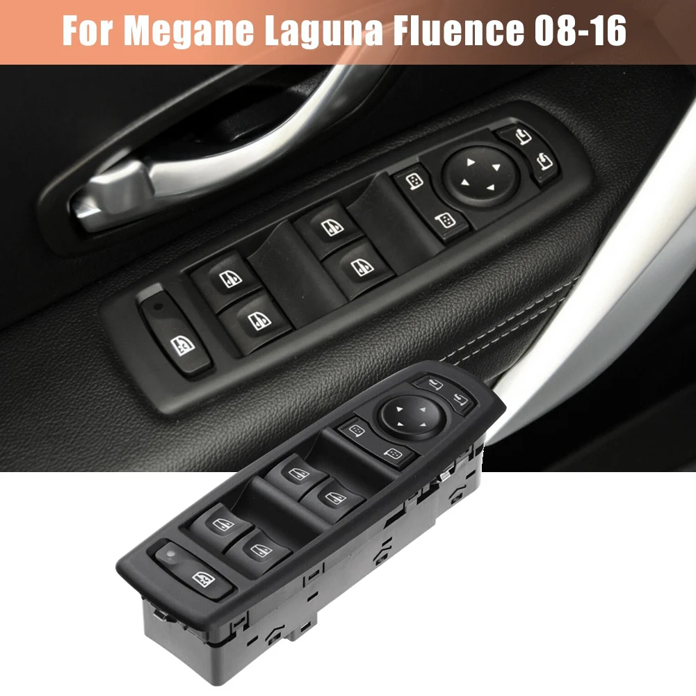 

Durable-For Renault Megane Laguna Fluence 08-16 Power Master Window Control Switch Driver Side 254000006R 7700817337
