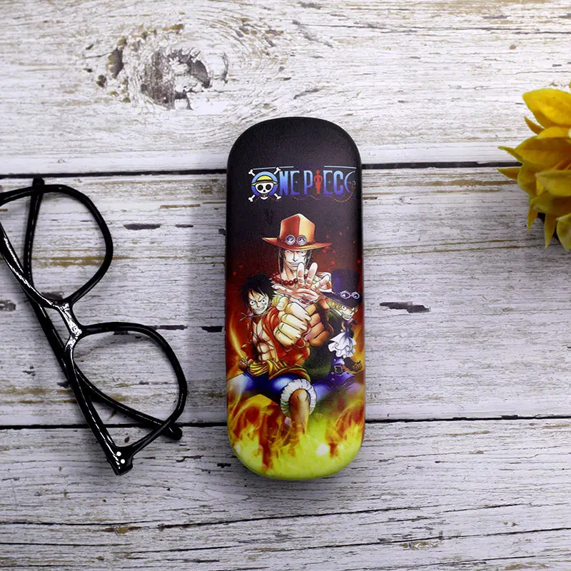 جديد قطعة واحدة أنيمي لوفي زورونامي الكرتون موضة كول بسيط دائم المحمولة المضادة للضغط صندوق نظارات بالجملة #4