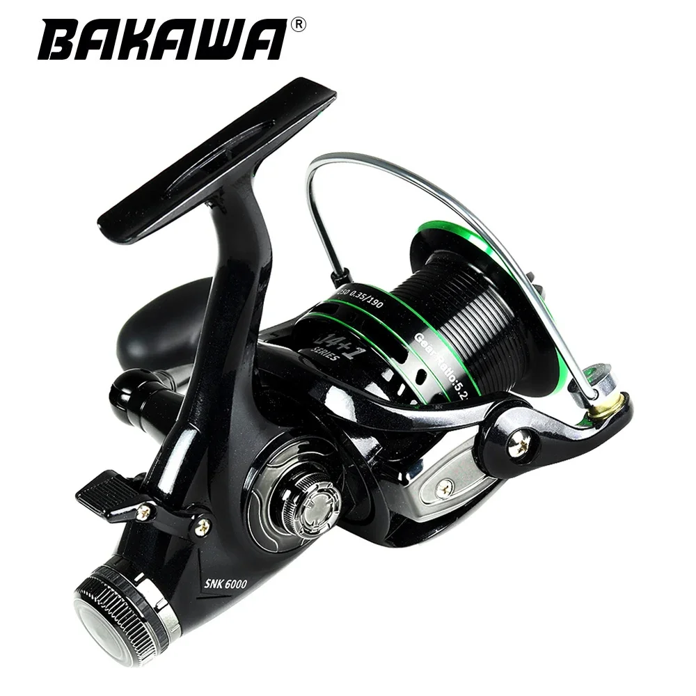 High Speed Fishing Reel 3000-6000 Series Carp Fishing Feeder 20KG Max Drag Spinning Reel Durable Metal Line Cup Saltwater Tackle